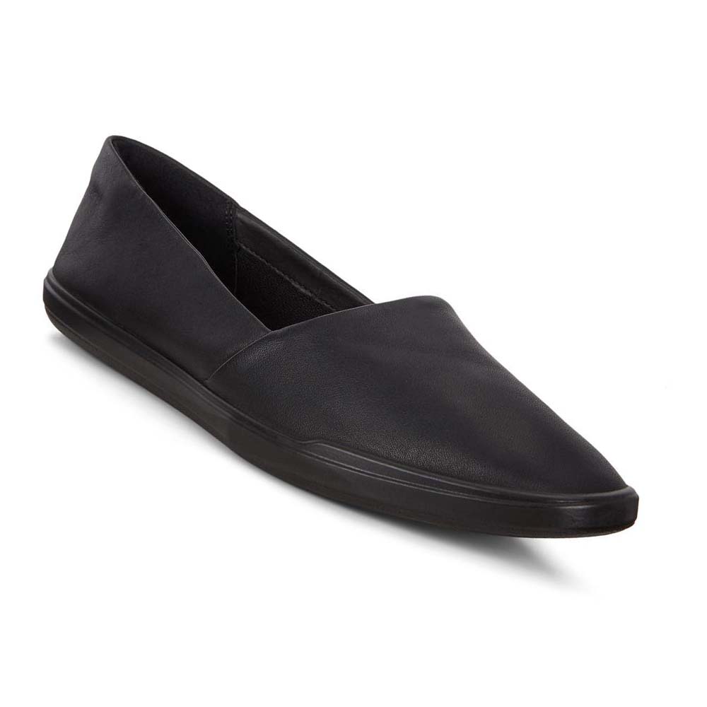 Women's Ecco Simpil Loafers Black | USA 157SGL